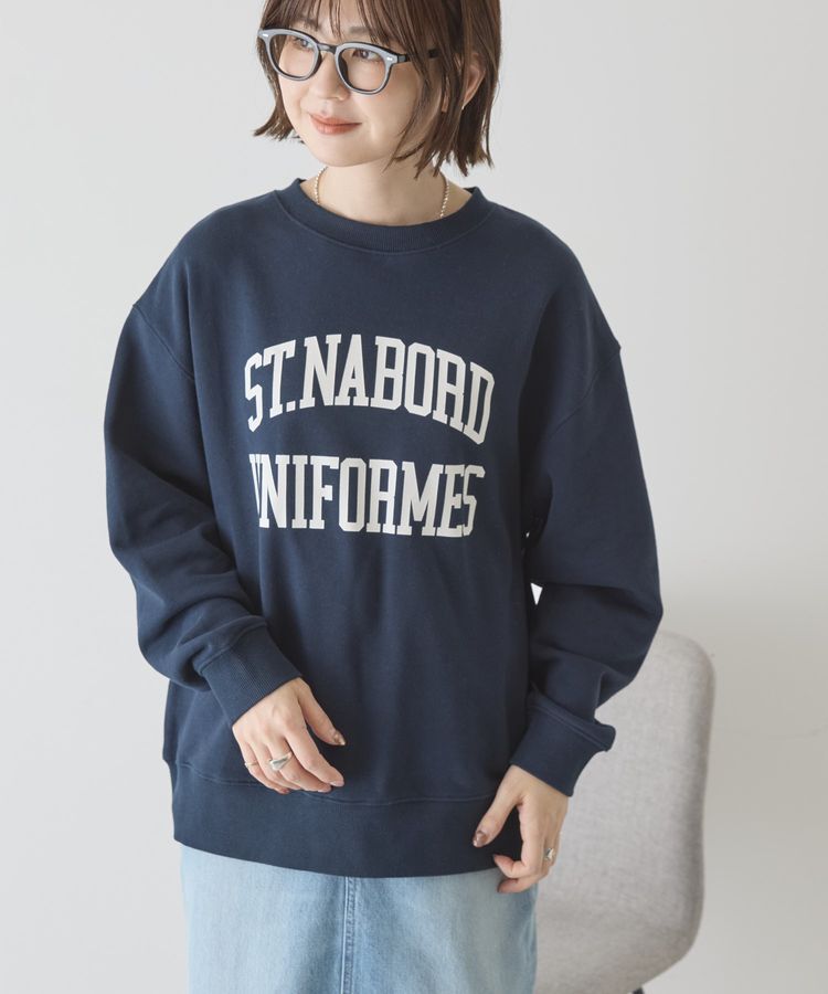 AMERICAN HOLIC「カレッジロゴ裏毛スウェット」|スウェット・ジャージ|Dark Navy