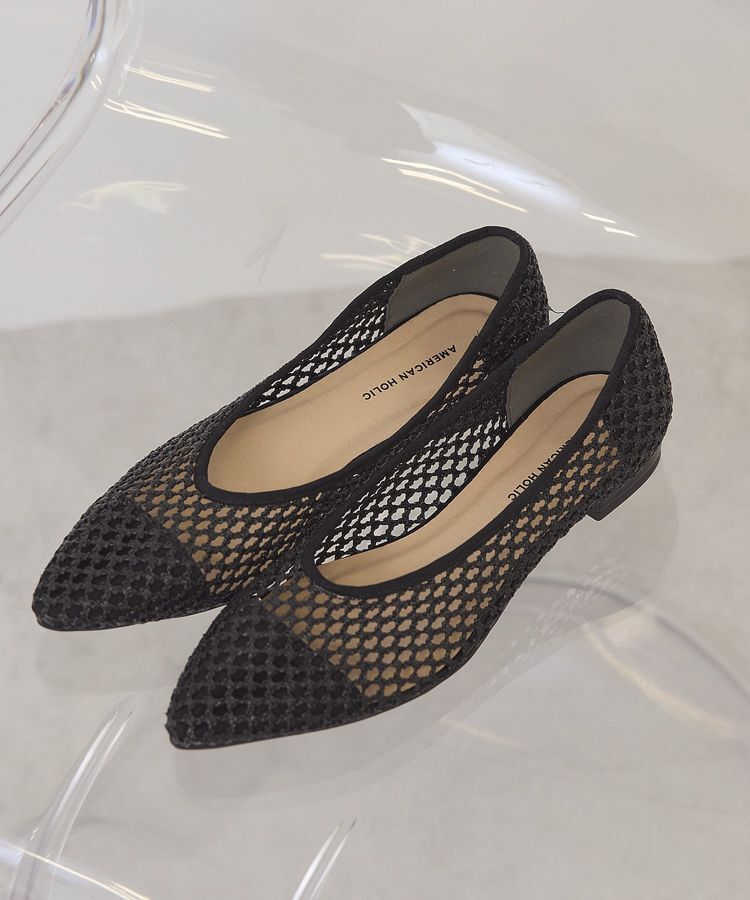 AMERICAN HOLIC「サマーメッシュパンプス」|パンプス|Black