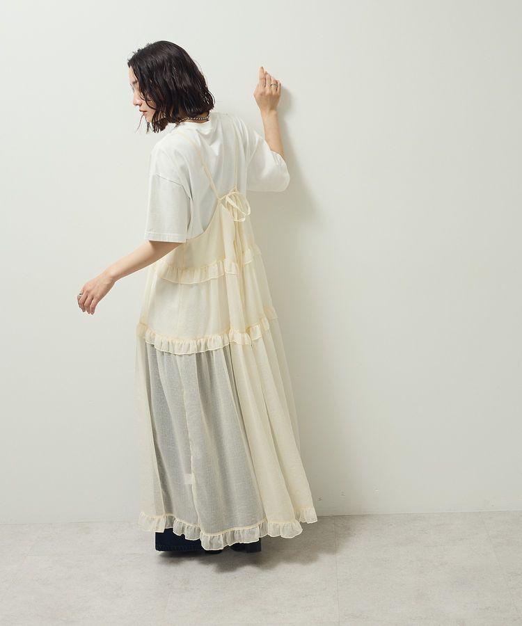Green Parks「・Petit Fleur シアーティアードキャミワンピ」|ワンピース|
