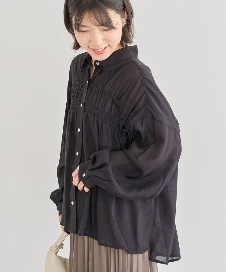 Green Parks「・ELENCARE DUE シアーシャーリングシャツ」|シャツ・ブラウス|