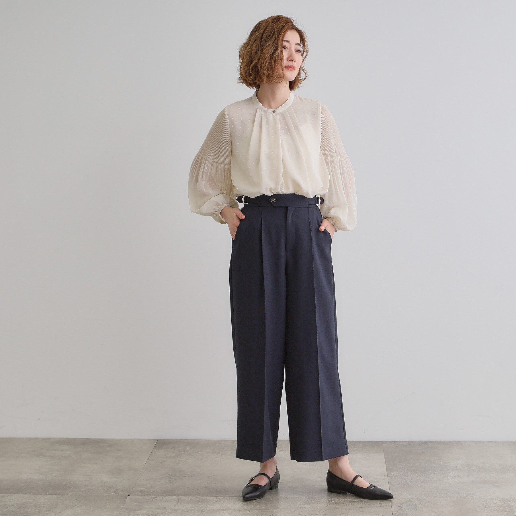 grove「サイドバックルワイドパンツ」|その他|