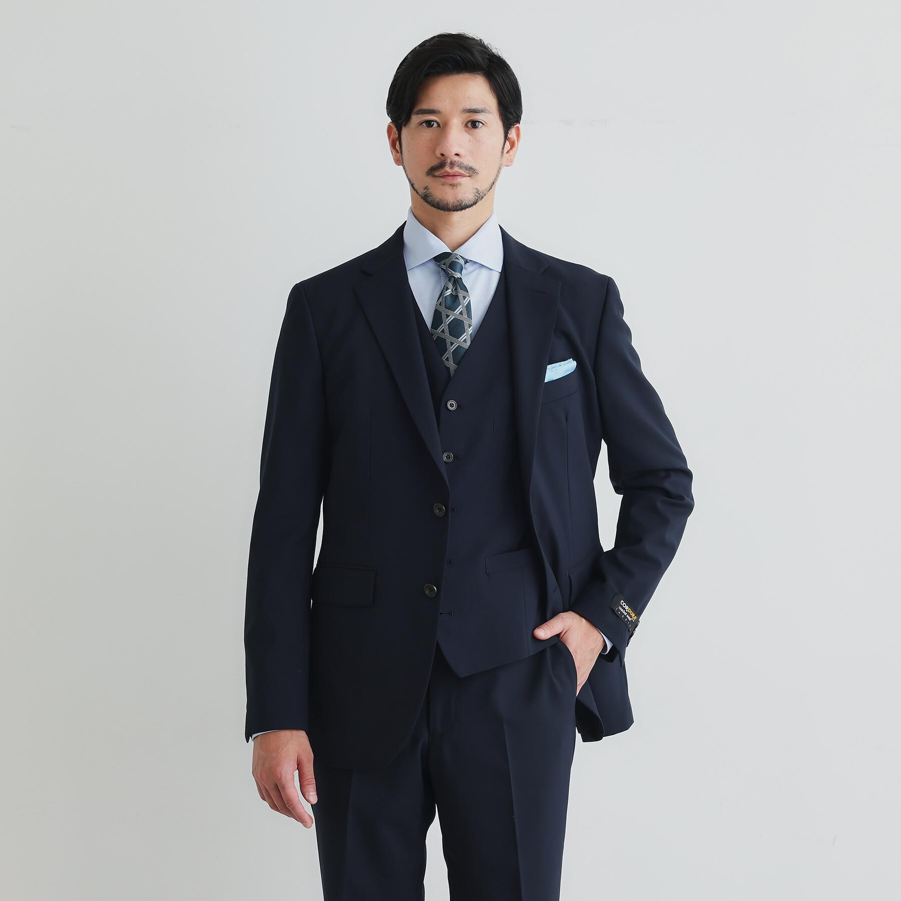 TAKEO KIKUCHI「【Begin掲載】コーデュラ（R）トロピカル ストレッチ スーツ」|スーツ|