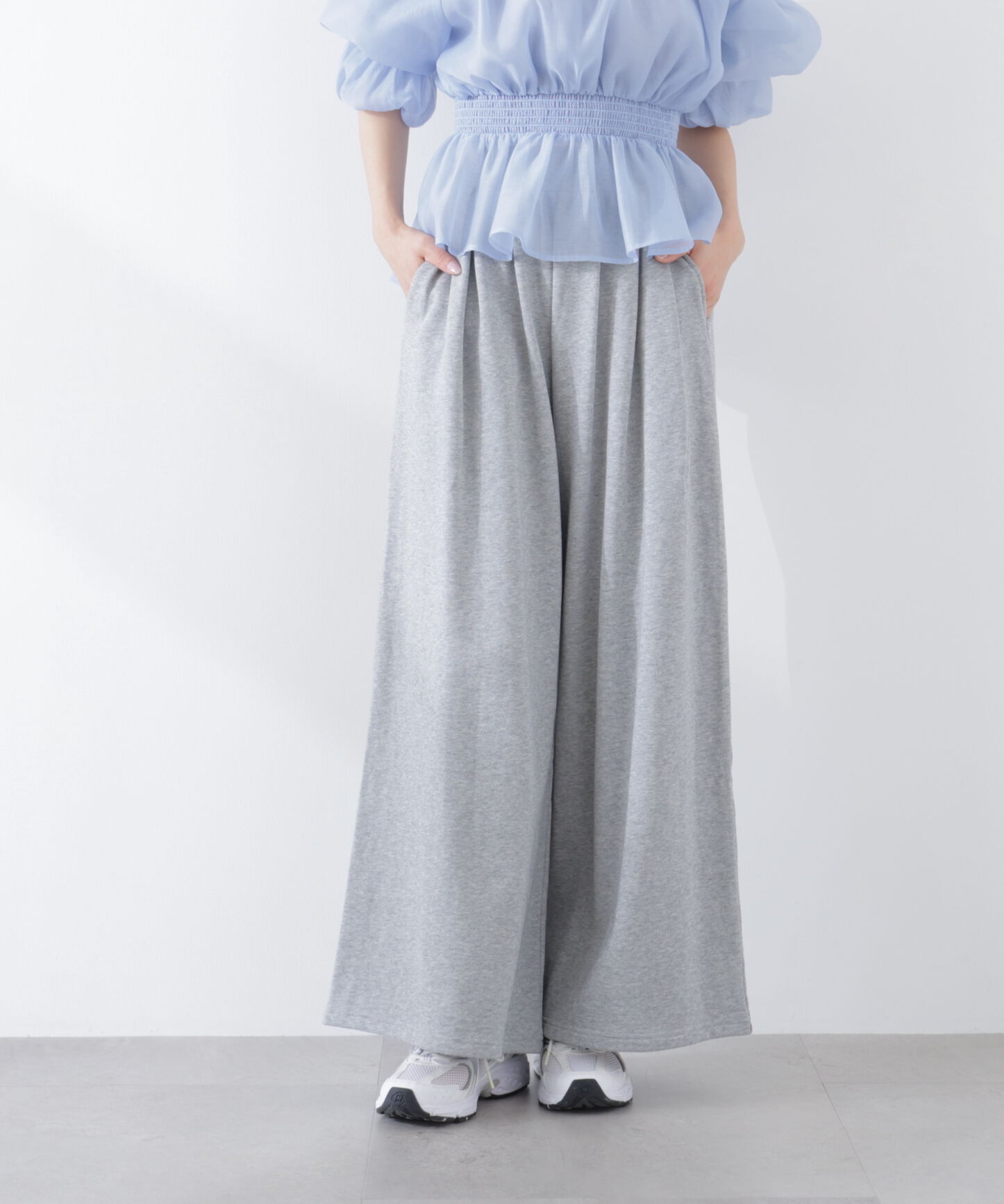 PROPORTION BODY DRESSING「《EDIT COLOGNE》スウェットタックパンツ　26SS」|その他|