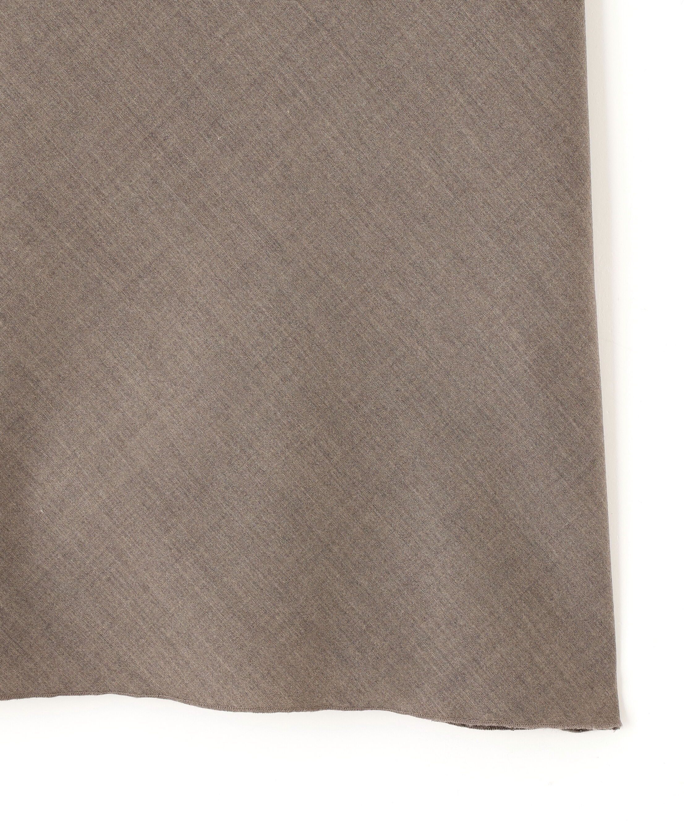 YLEVE 「YLEVE / SUPER120'S CHAMBRAY WOOL BIAS SKIRT」|スカート|