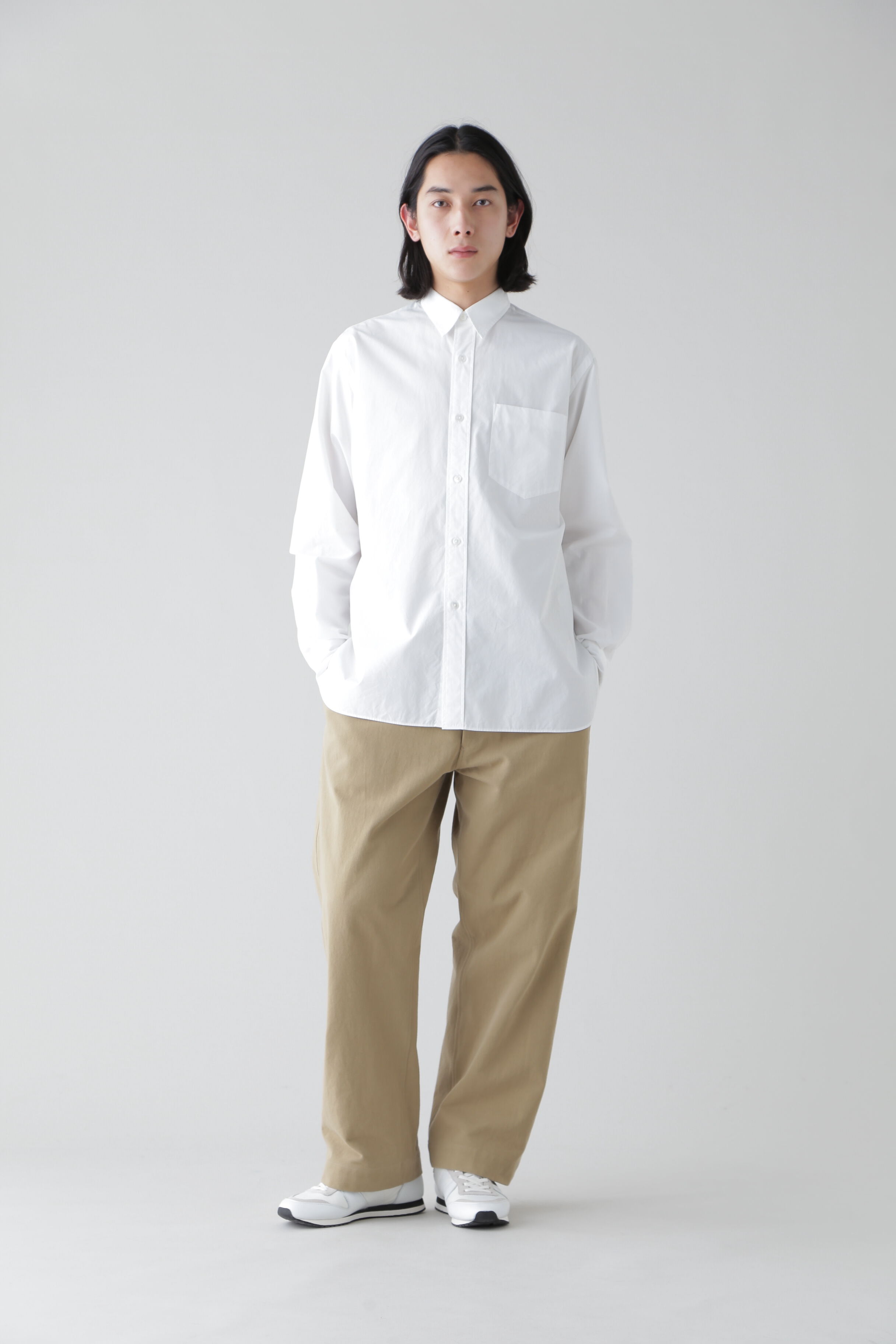 YLEVE 「YLEVE / HIGH DENSITY COTTON TYPEWRITER SH」|シャツ・ブラウス|