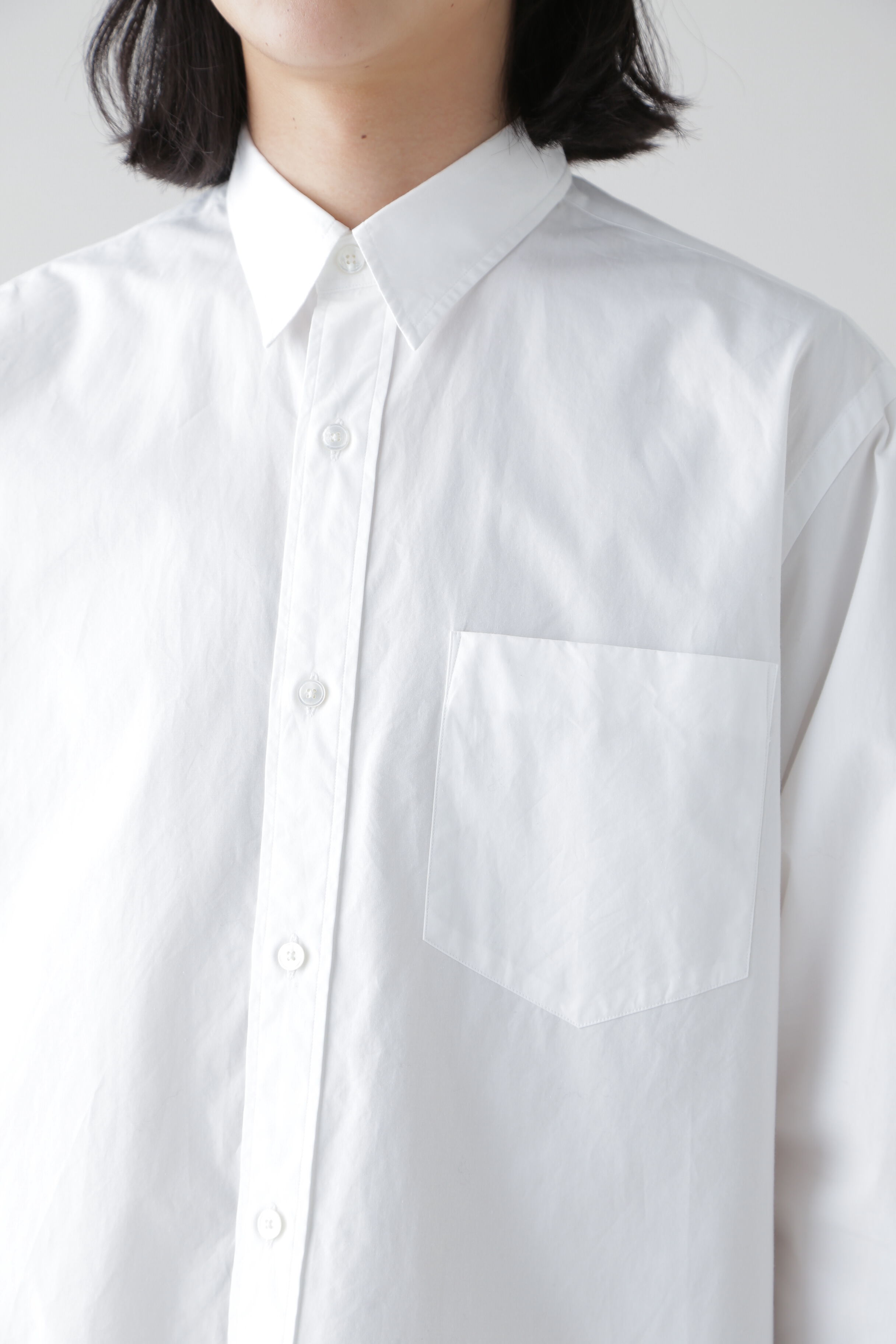 YLEVE 「YLEVE / HIGH DENSITY COTTON TYPEWRITER SH」|シャツ・ブラウス|