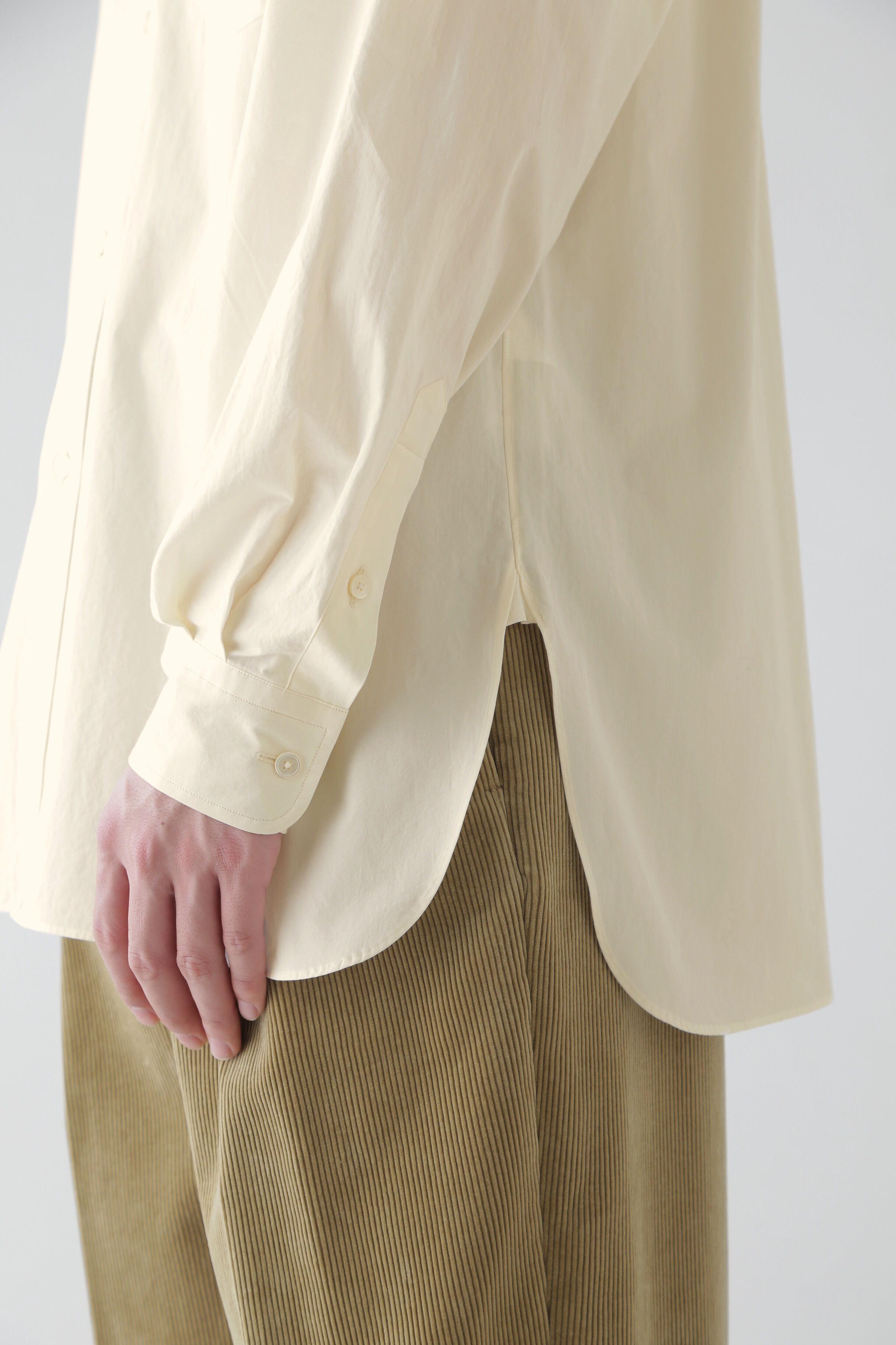 YLEVE 「YLEVE / HIGH DENSITY COTTON TYPEWRITER SH」|シャツ・ブラウス|
