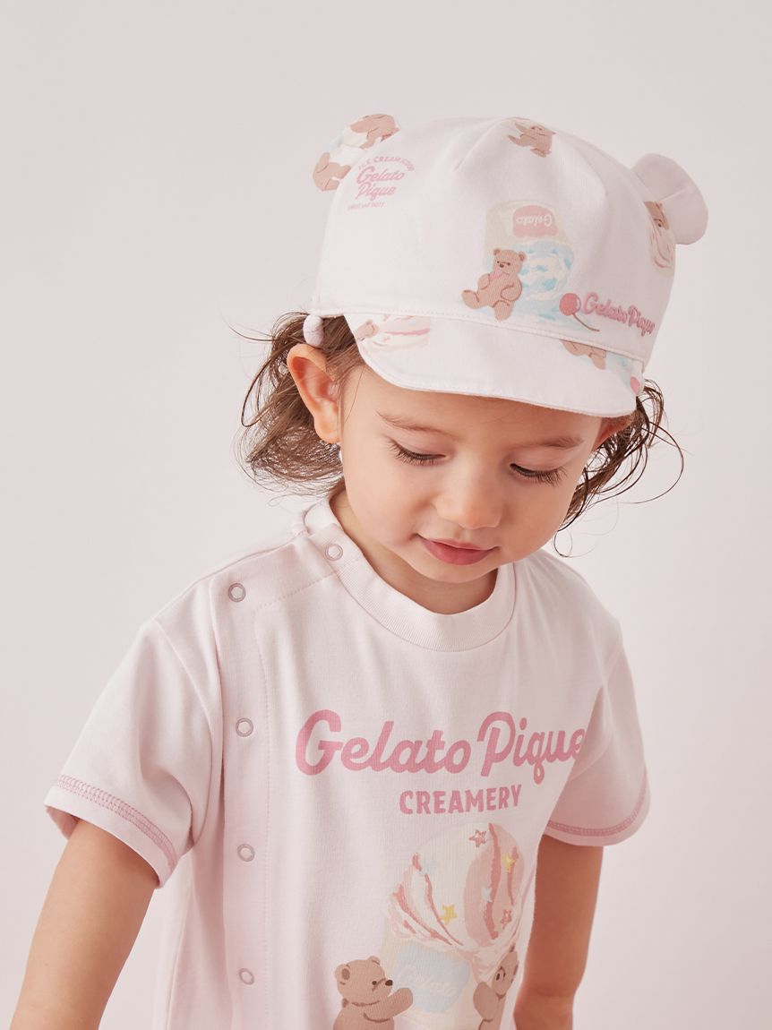 GELATO PIQUE KIDS & BABY「【BABY】アイスクリームベア柄キャップ」|その他ベビー用品|