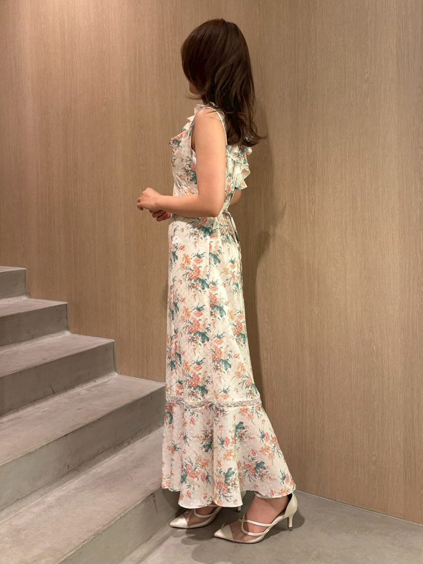 LILY BROWN「【LILY BROWN&times;ANNA SUI】フラワープリントワンピース」|ワンピース|