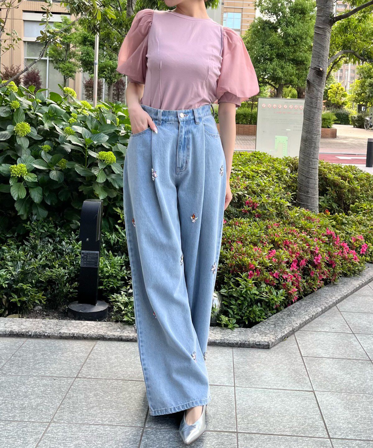 アンドクチュール「シアースリーブプルオーバー」|Tシャツ・カットソー|