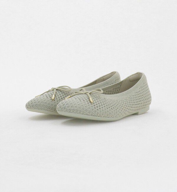 UNITED ARROWS green label relaxing「ウェルネスシアー バレエシューズ / ニットシューズ」|ローファー|
