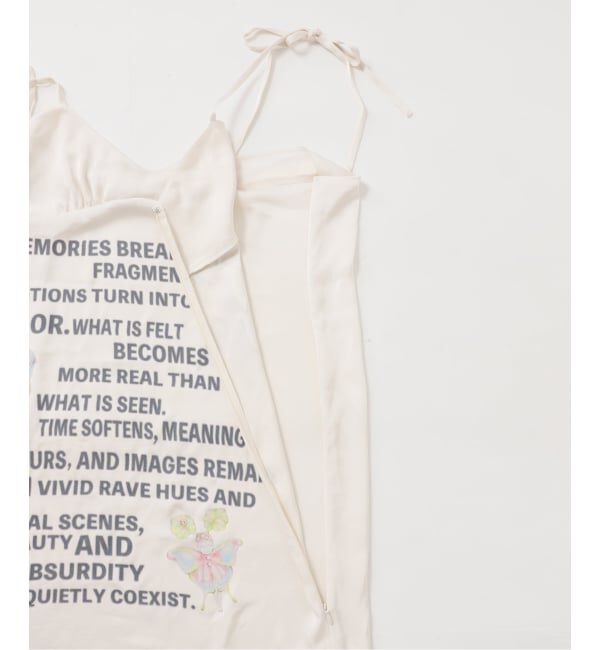 Oriens JOURNAL STANDARD「【Ema gaspar&times;Oriens】Satin Dress」|ワンピース|