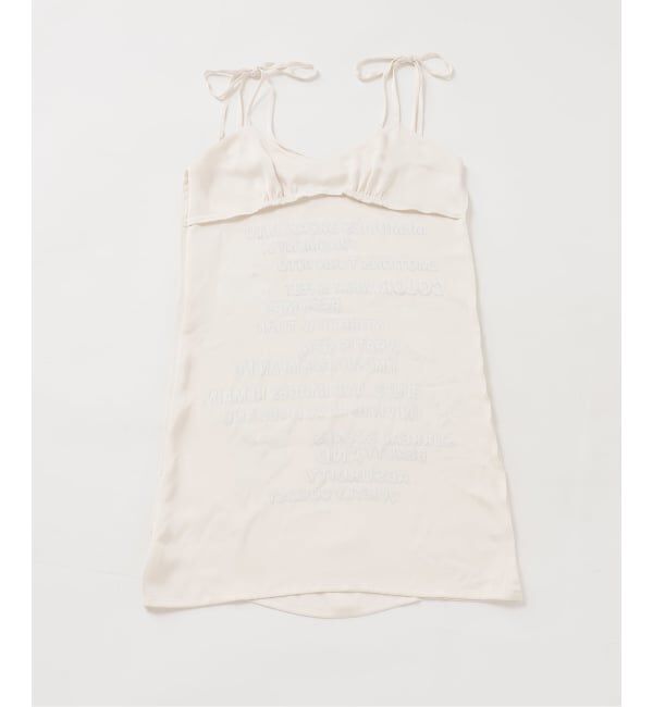 Oriens JOURNAL STANDARD「【Ema gaspar&times;Oriens】Satin Dress」|ワンピース|