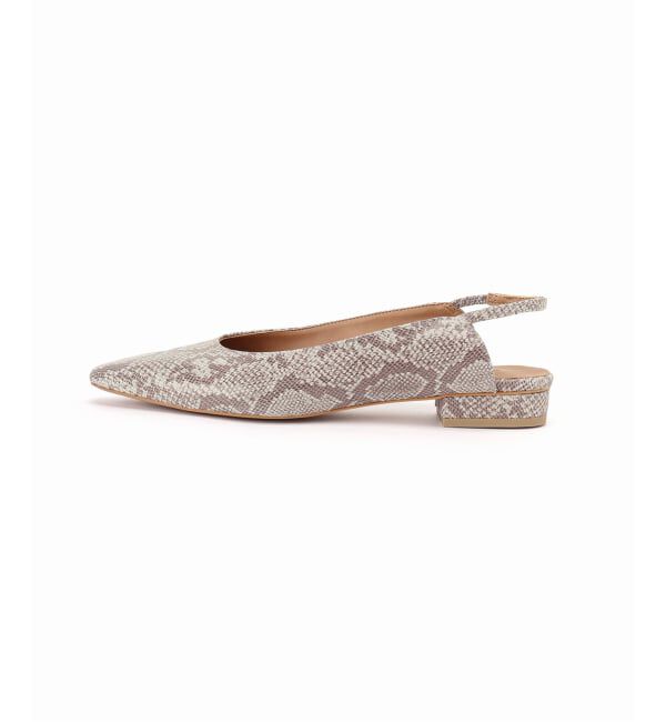Spick and Span「《WEB限定》Spick & Span バックストラップパンプス（パイソン）」|パンプス|