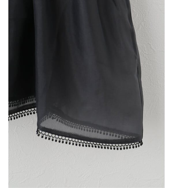 NOBLE「【洗える】le / ル SHEER LAYERED MINI OP」|ワンピース|