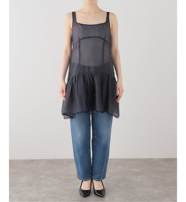 NOBLE「【洗える】le / ル SHEER LAYERED MINI OP」|ワンピース|