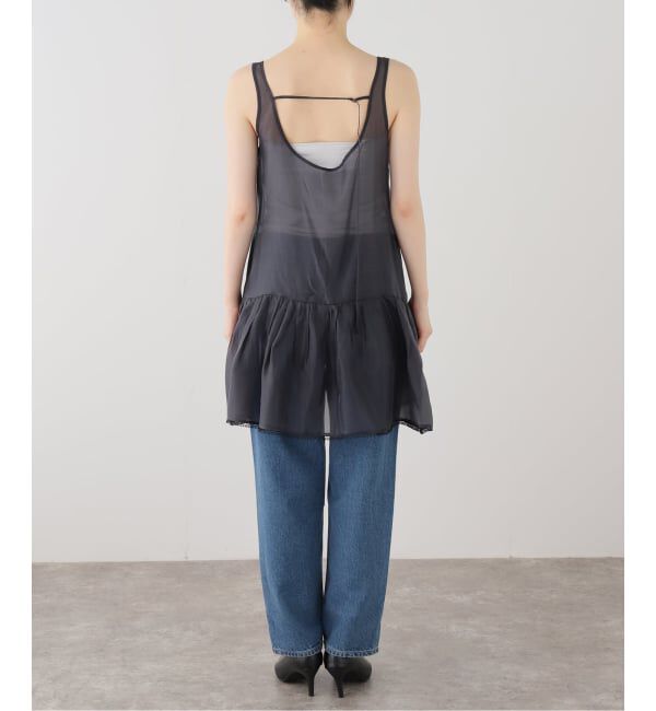 NOBLE「【洗える】le / ル SHEER LAYERED MINI OP」|ワンピース|