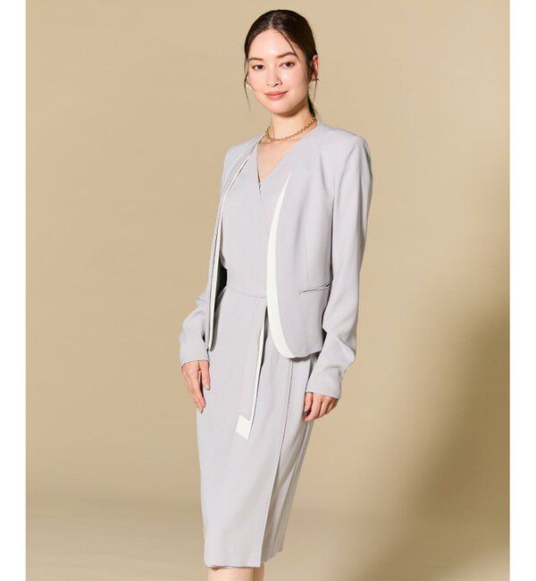 BEIGE,「【Lsize・セットアップ対応】CINDY / ラップドレス」|ワンピース|