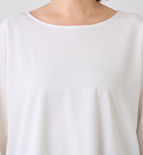  「【しなやかなドレープ感が上品な印象に】キュプラカットプルオーバー」|Tシャツ・カットソー|