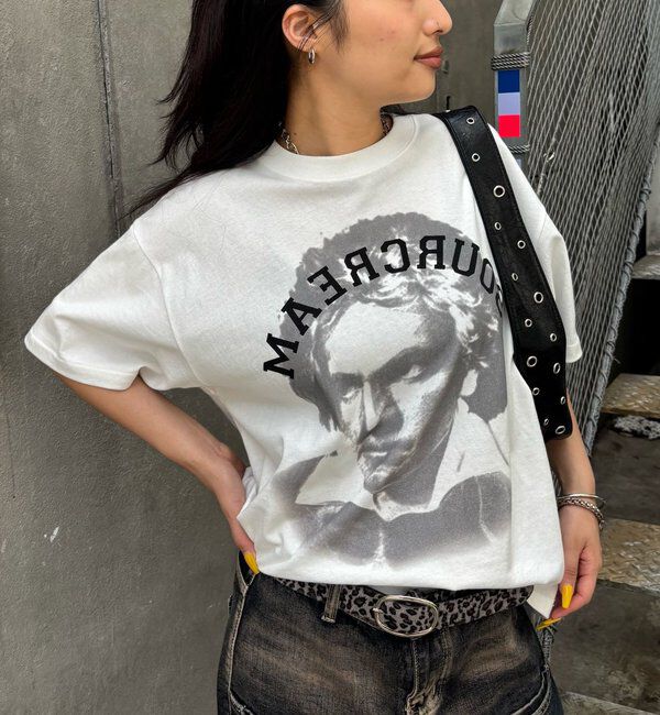 「【Sourcream】偉人TEE」|Tシャツ・カットソー|