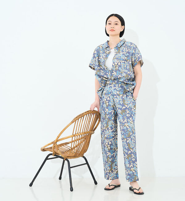 collex「ボタニカルプリントシャツ」|シャツ・ブラウス|