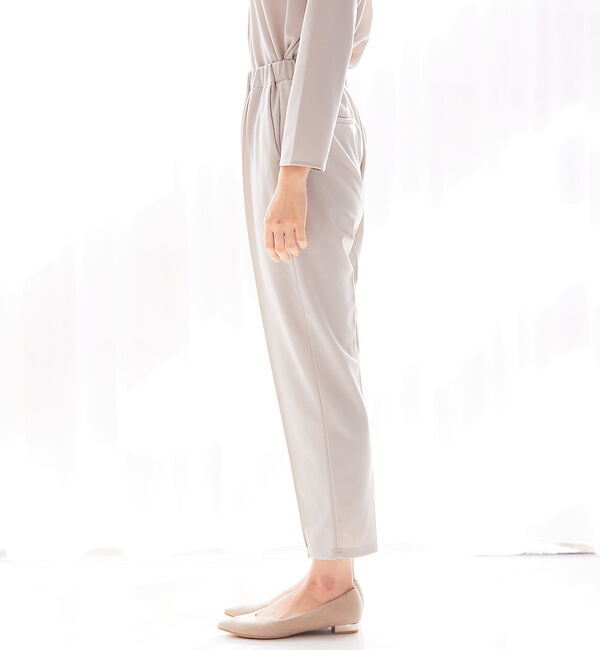 abahouse mavie「カットジョーゼットイージーテーパードパンツ」|その他|