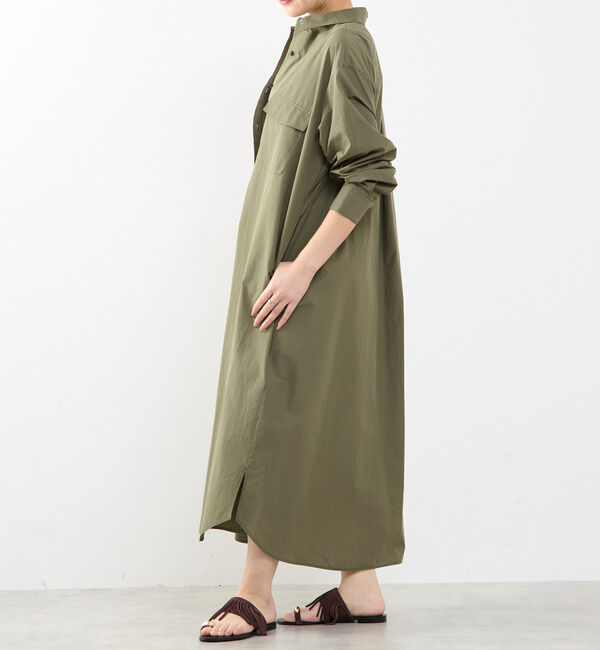 SOFFITTO「【A_/エース】こなれ感ロングシャツワンピース」|ワンピース|