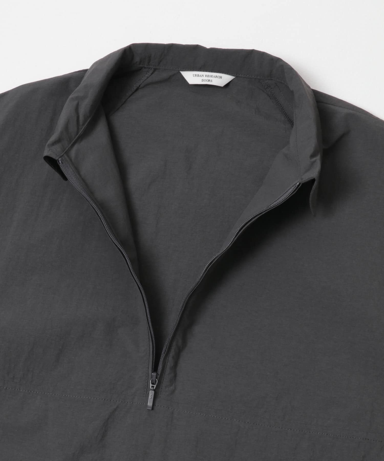 URBAN RESEARCH DOORS「『UVカット』フルダルナイロンハーフジップアクティブプルオーバー」|シャツ・ブラウス|