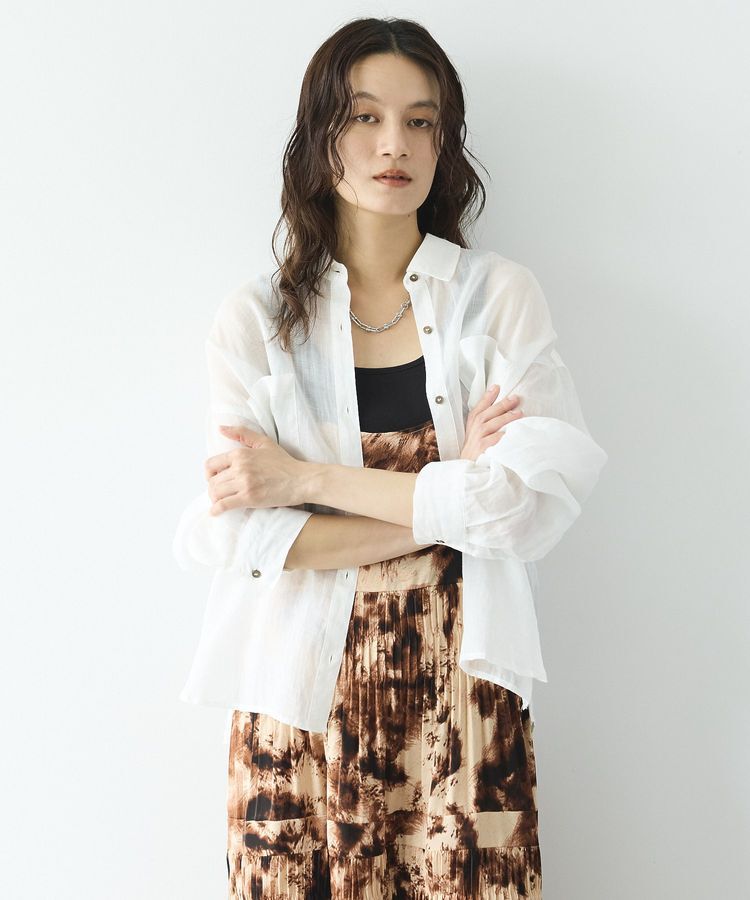 GARAGE OF GOOD CLOTHING「ランダムプリーツキャミワンピース」|ワンピース|