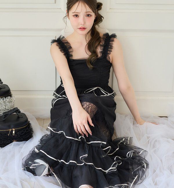  「【Tulle Collection】チュールビスチェ」|シャツ・ブラウス|