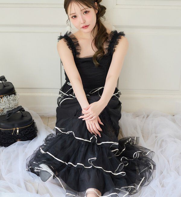  「【Tulle Collection】チュールビスチェ」|シャツ・ブラウス|