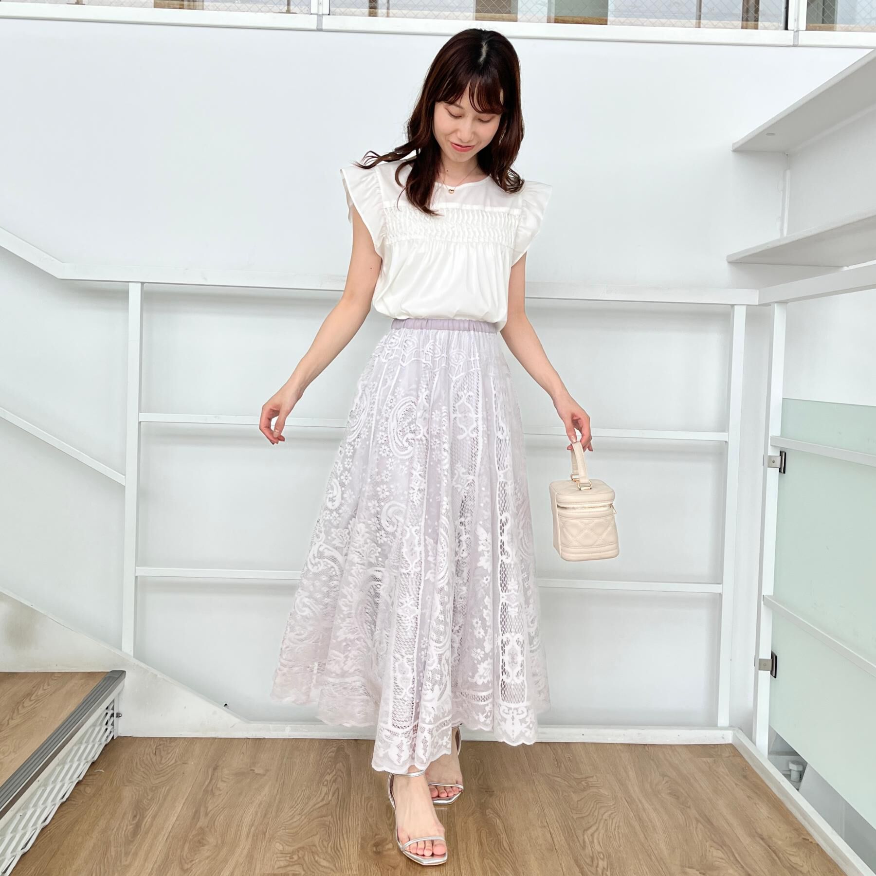 Couture broach「【大人可愛い・きれいめ】ランダムタックシャツブラウス」|シャツ・ブラウス|