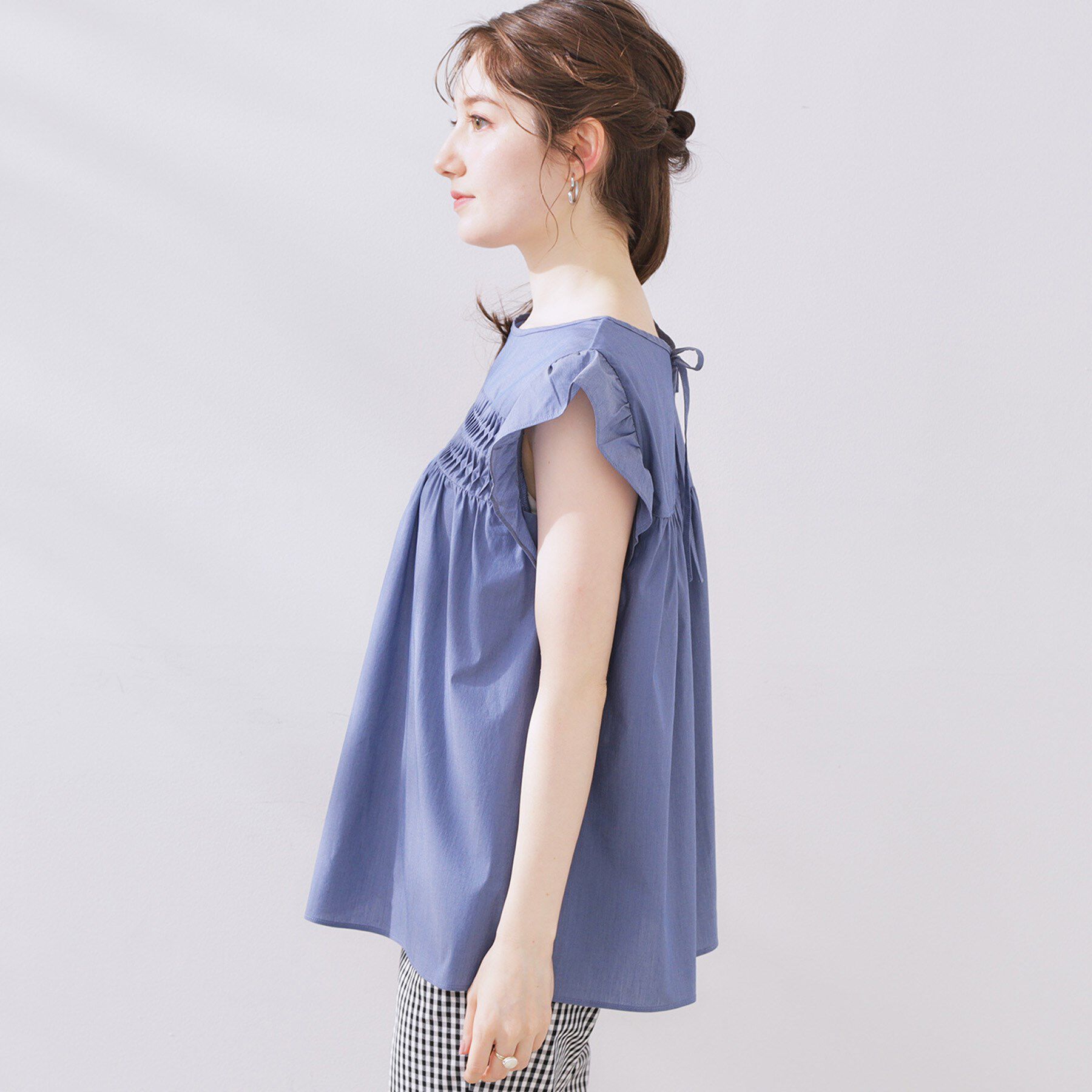 Couture broach「【大人可愛い・きれいめ】ランダムタックシャツブラウス」|シャツ・ブラウス|