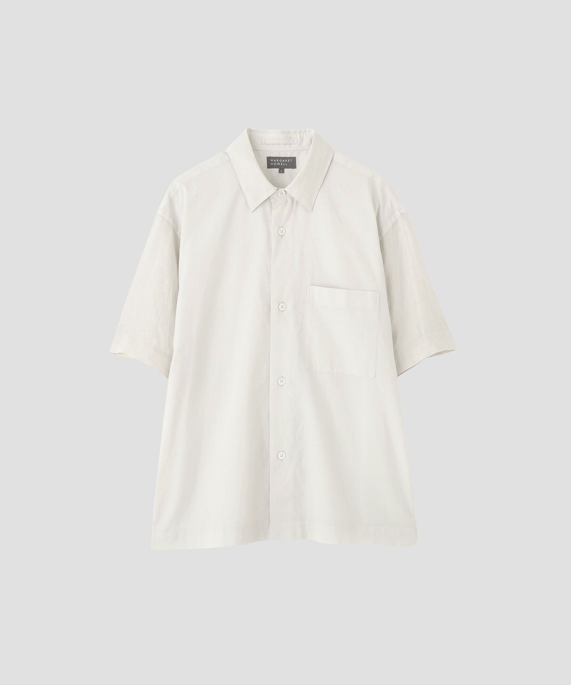 MARGARET HOWELL「FINE COTTON PIQUE SHIRTING SHIRT」|シャツ・ブラウス|
