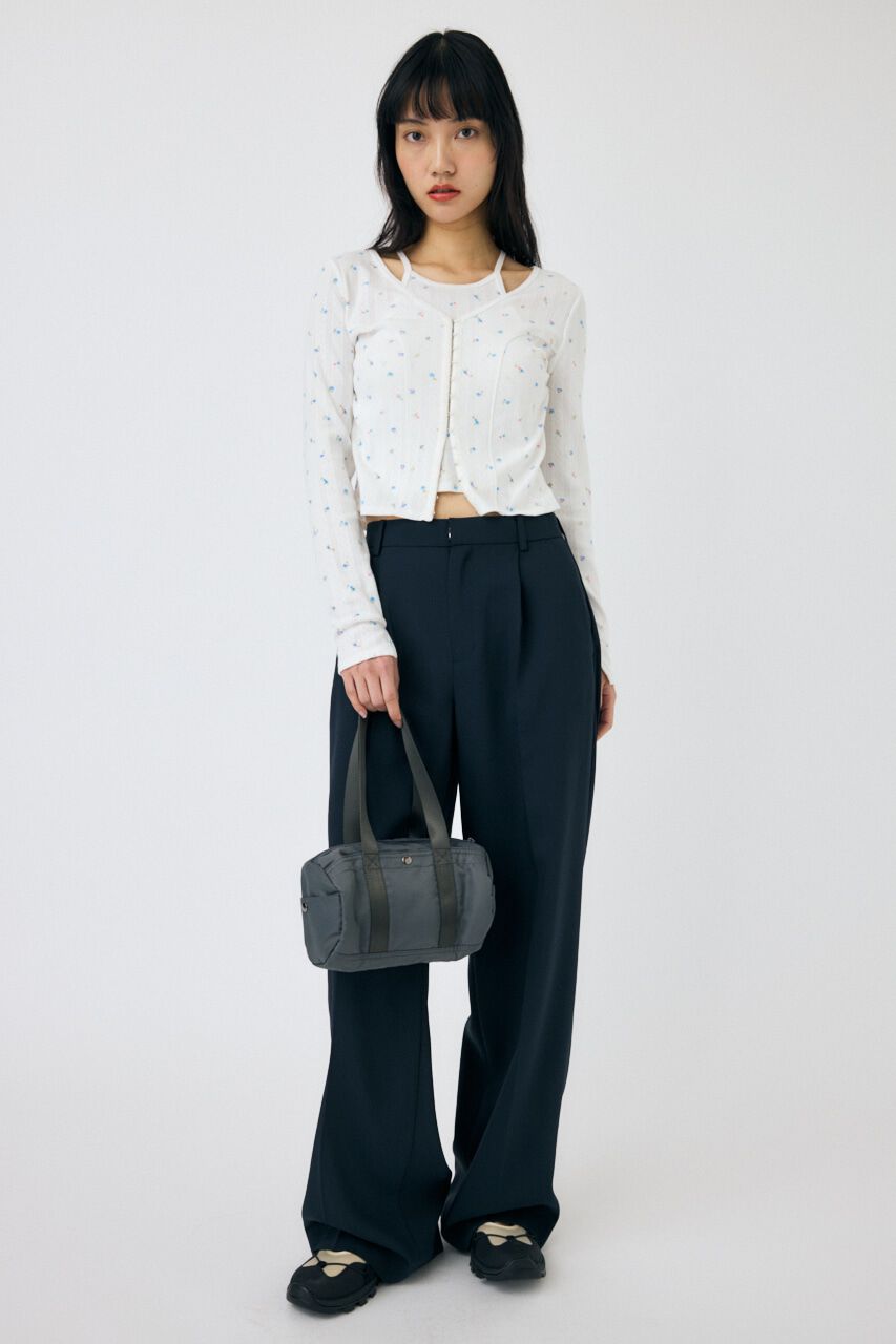 MOUSSY「LAYERED 2WAY カーディガン」|Tシャツ・カットソー|