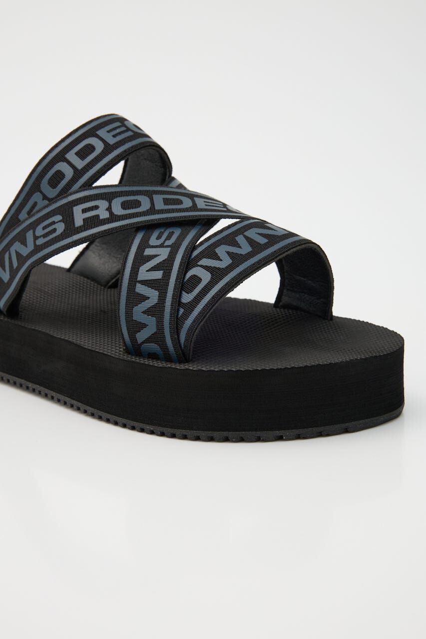 RODEO CROWNS「MENS ラバーテープサンダル」|サンダル|