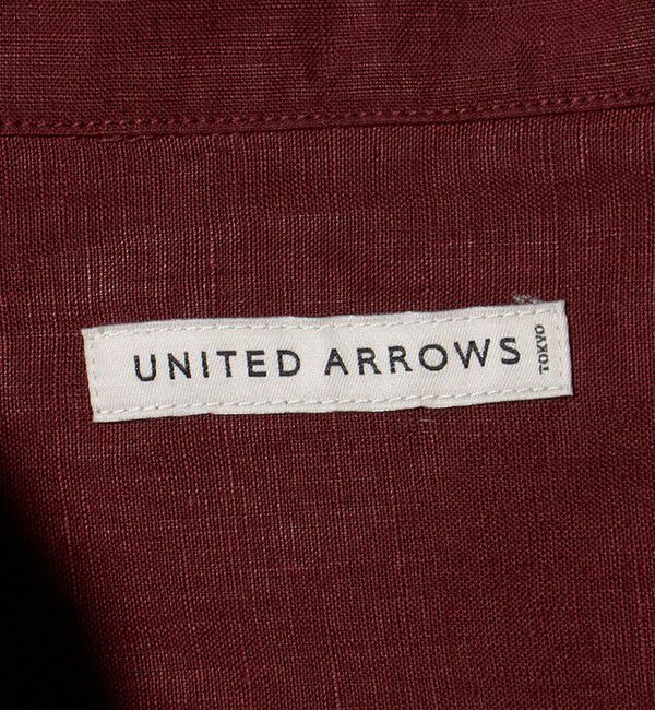UNITED ARROWS「リネンキャンブリック ワンピースオープンカラーシャツ」|シャツ・ブラウス|