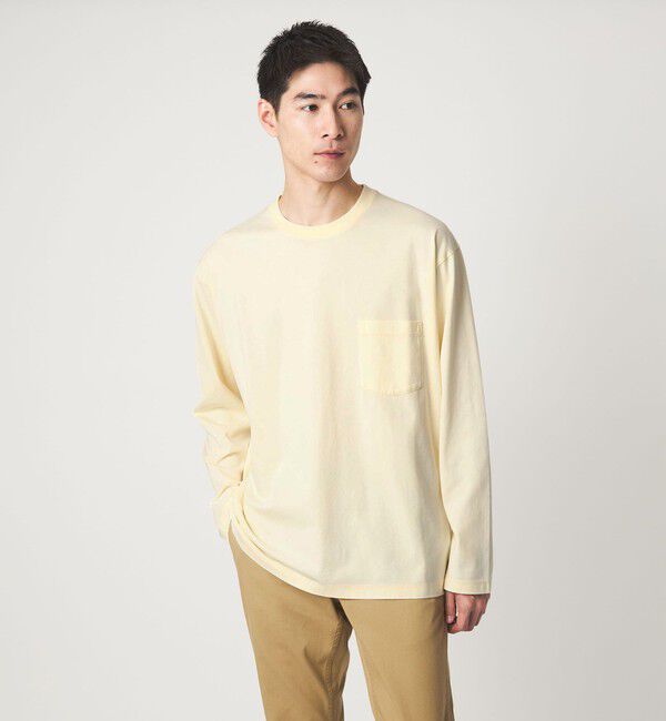 UNITED ARROWS green label relaxing「ヴィンテージライク ロングスリーブ Tシャツ」|Tシャツ・カットソー|