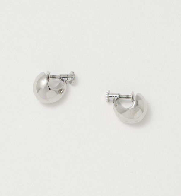 EMMEL REFINES「＜EMMEL REFINES＞EM プランプ イヤリング」|イヤリング|SILVER