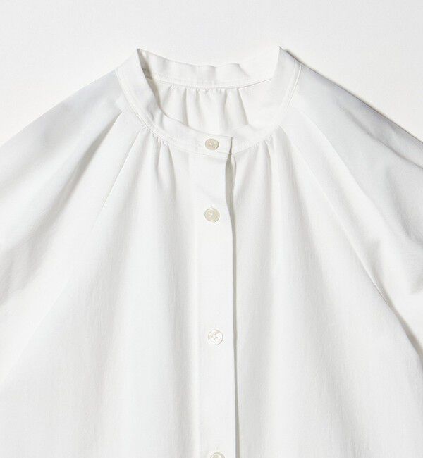 UNITED ARROWS green label relaxing「スタンドネック 2WAY ブラウス」|シャツ・ブラウス|