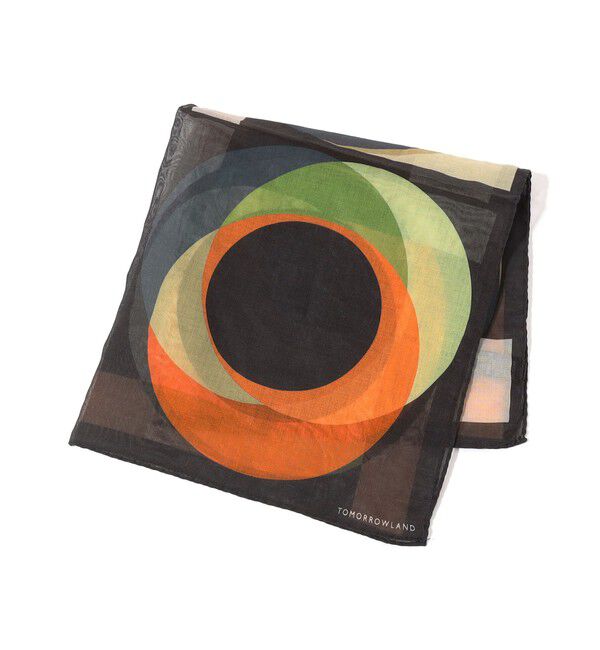 TOMORROWLAND GOODS「TOMORROWLAND コットンシルク プリントポケットチーフ」|バンダナ・スカーフ|