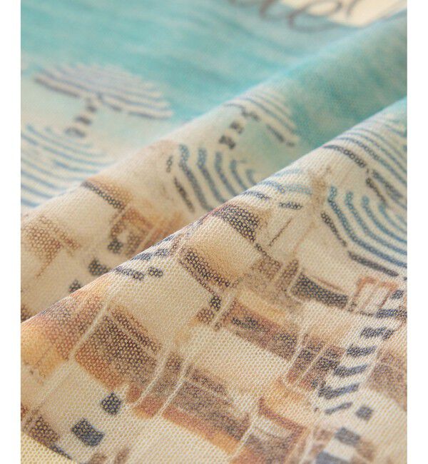 Rope&rsquo;Picnic「フォトプリントニットTシャツ」|ニット・セーター|
