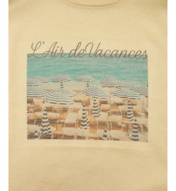 Rope&rsquo;Picnic「フォトプリントニットTシャツ」|ニット・セーター|