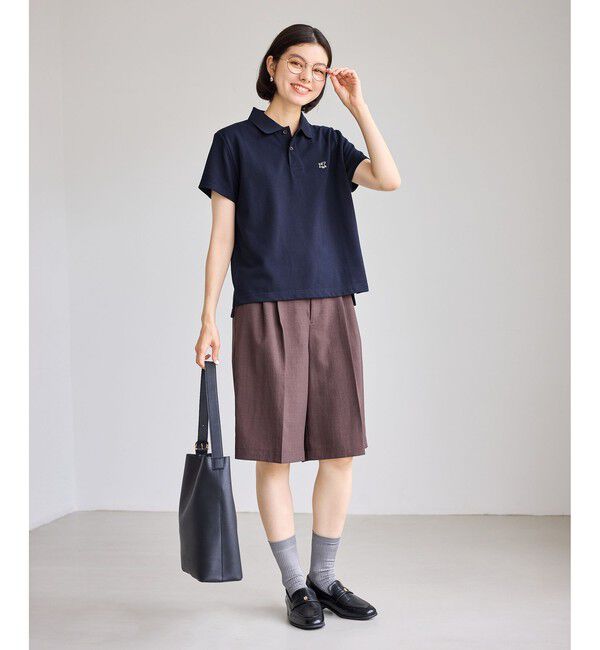 Rope&rsquo;Picnic「ワンポイント刺繍ポロシャツ」|ポロシャツ|