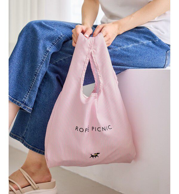ROPE PICNIC PASSAGE「折りたたみトートエコバッグ/収納袋・カラビナ付き」|エコバッグ|