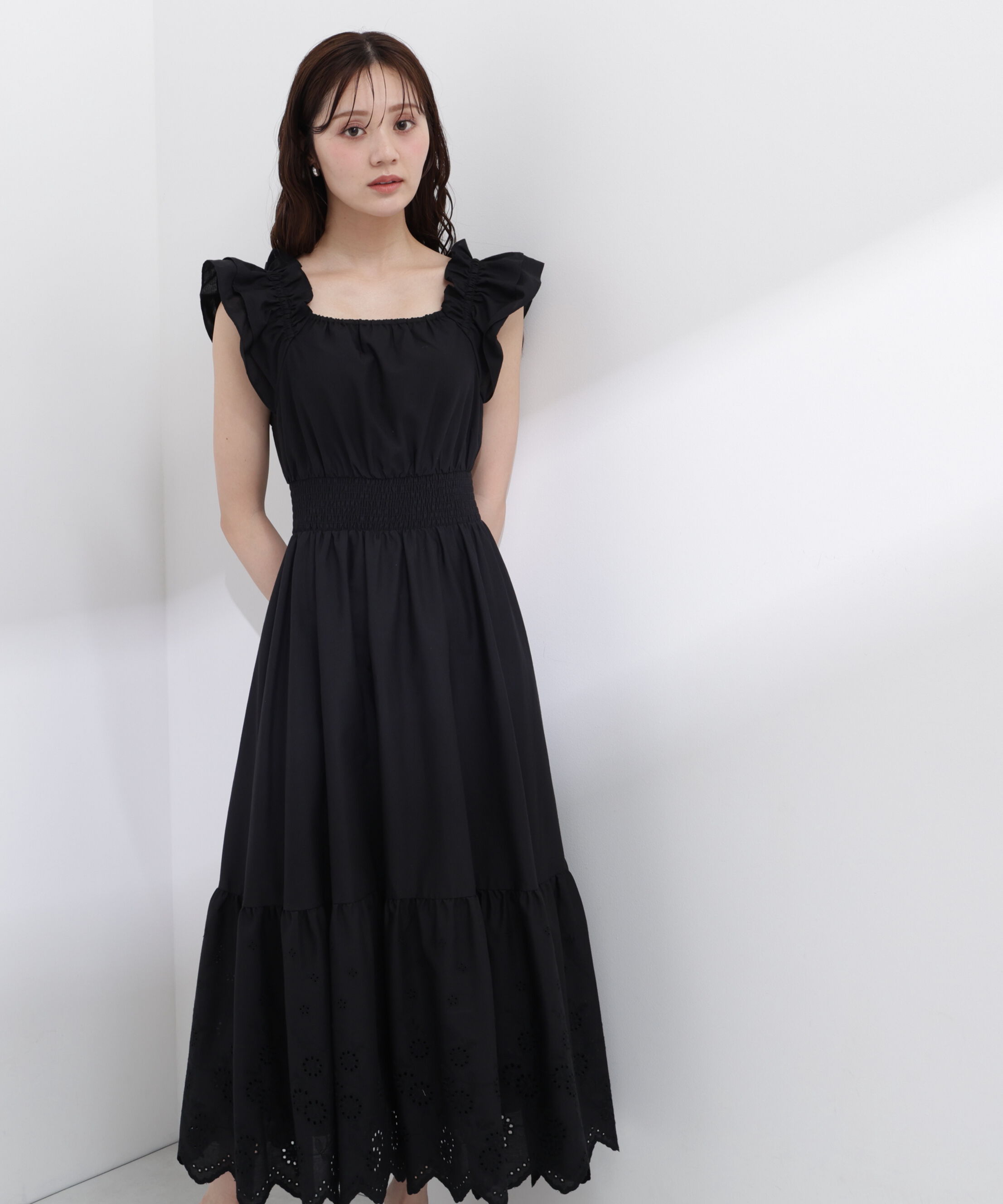 PROPORTION BODY DRESSING「〈EDIT COLOGNE〉コットンエンブロイダリーワンピース」|ワンピース|