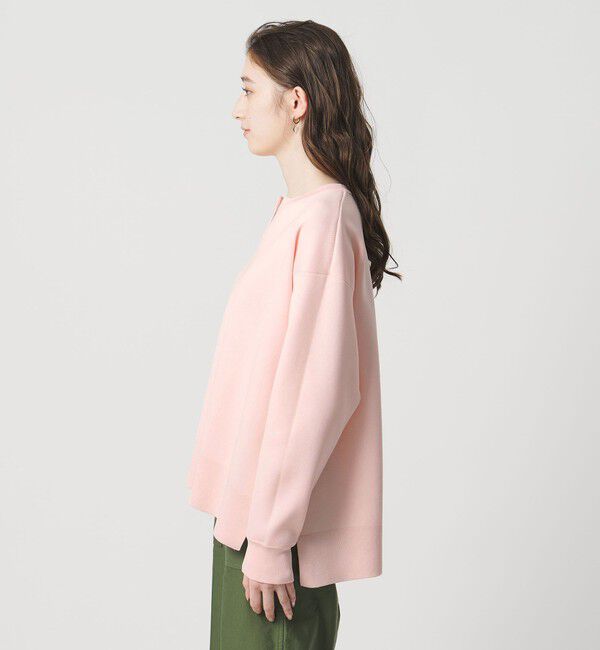 UNITED ARROWS「スウェットライク スキッパーニット ‐ウォッシャブル‐」|ニット・セーター|