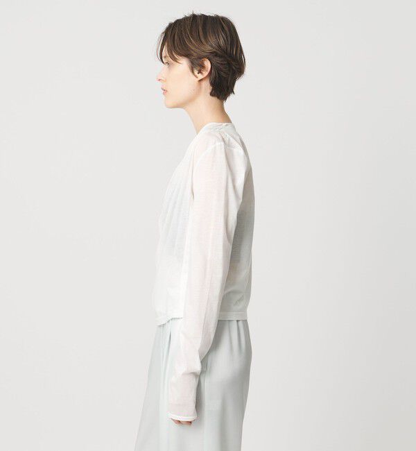 AEWEN MATOPH「＜AEWEN MATOPH＞ジャージーカシュクールカーディガン」|カーディガン|