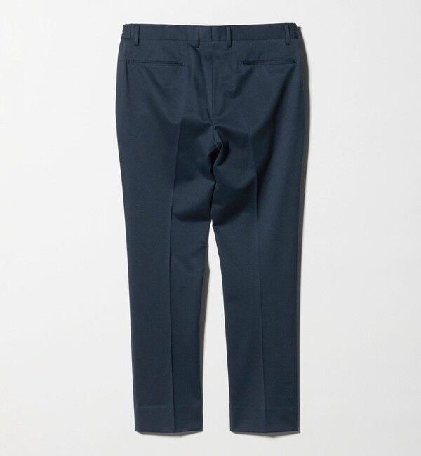 UNITED ARROWS「ジャージー スリムテーパード サイドシャーリング 1プリーツ スラックス」|スラックス|