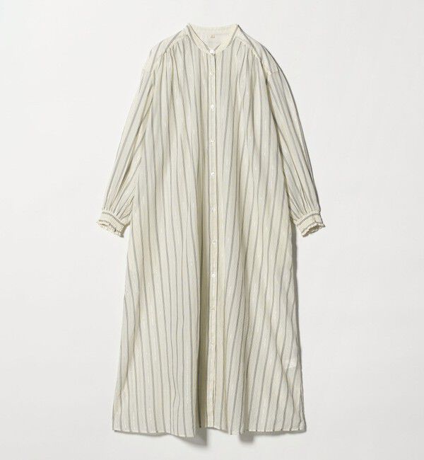 UNITED ARROWS green label relaxing「ギャザー シャツワンピース」|ワンピース|